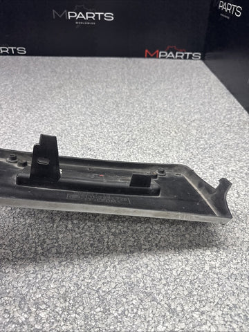 BMW E46 M3 01-06 Front License Plate Cover Base Bracket 51112694726 Silver