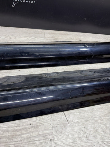 01-06 BMW E46 M3 Rocker Panel Side Skirts OEM Carbon Black