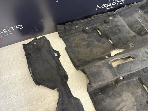 1994-1999 BMW E36 M3 Coupe Interior Front & Rear Carpet Carpets Black *Notes*