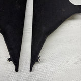 BMW E46 330CI M3 Coupe Rear C Pillars Trims Panels Black Pair OEM *Peeling