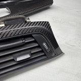 15-20 BMW F80 M3 F82 M4 Carbon Fiber Interior Dash Dashboard Trim Set OEM