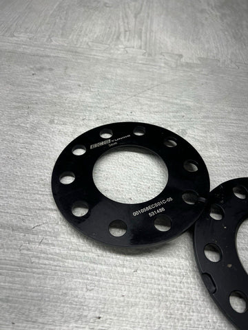 5MM Spacers PAIR 5x120 BMW E30 E36 E46 E90 E92 E93 F80 F82 F83 G80 G82 G83 ECS