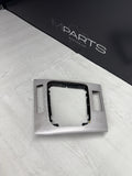 01-06 BMW E46 M3 Convertible Interior Center Shift Shifter Trim Brushed Aluminum
