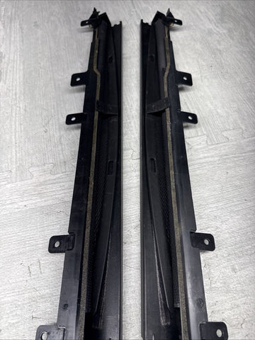 BMW OEM E60 550 M5 04-10 REAR LEFT RIGHT QUARTER SMALL WINDOW SUN SHADES BLINDS