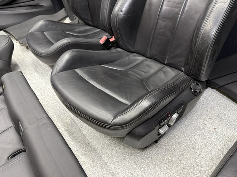 OEM 15-20 BMW F82 M4 LEATHER SEAT SEATS CUSHION INTERIOR SET BLACK