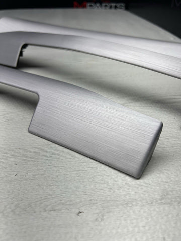 01-06 BMW E46 M3 Interior Dashboard Radio Trim Brushed Aluminum Dash Set