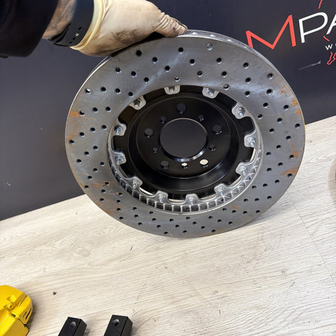 NEW 08-13 BMW E90 E92 E93 M3 BREMBO Big Brake Kit Calipers Rotors Set Plug Play
