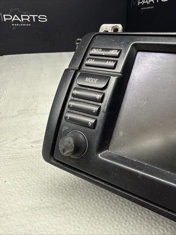 BMW OEM E46 325 328 330 M3 FRONT RADIO NAVIGATION SCREEN MONITOR *PIXEL DAMAGE