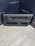 BMW E36 M3 95-99 Coupe Front Right Passenger Interior Door Card Panel Black