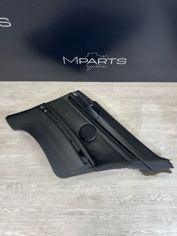 08-13 BMW E92 M3 Original Black Interior Rear Right Passenger Door Card Panel