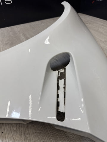 08-13 BMW E92 E93 M3 Left Driver Fender Panel Alpine White 41358042831