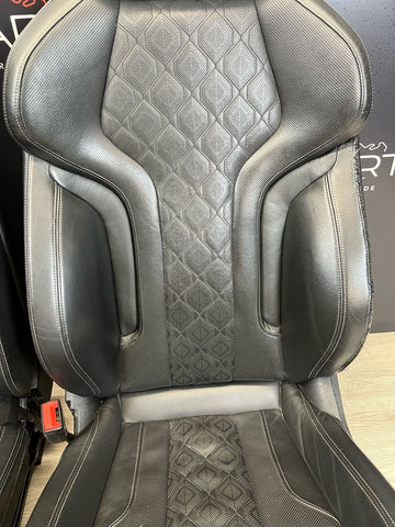 2020-2025 BMW F92 M8 2 DOOR COUPE FRONT SEATS BLACK
