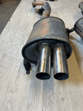 00-02 BMW Z3M Roadster Exhaust Muffler Mufflers OEM Quad Tips
