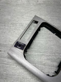 01-06 BMW E46 M3 Convertible Interior Center Shift Shifter Trim Brushed Aluminum