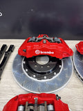 01-06 BMW E46 M3 BREMBO Big Brake Kit Red Calipers Rotors Set NEW Plug Play