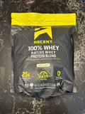 Ascent Native Fuel 100% Whey Protein Powder - Vanilla Bean 4 LB