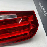 12-15 BMW F30 F80 328 335 M3 Rear Left Driver Side Inner Tail Light Lamp OEM