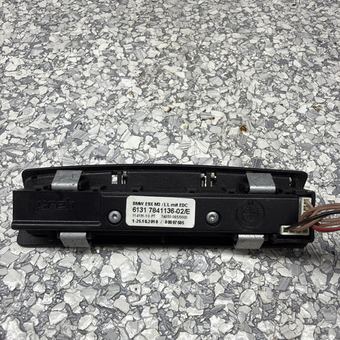BMW E90 E92 E93 M3 Centre Console Panel Power Off Switch 7841135 *Buttons*