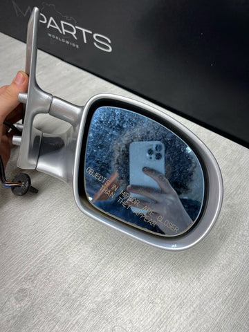 95-99 BMW E36 M3 Coupe Side Mirrors Pair Arctic Silver