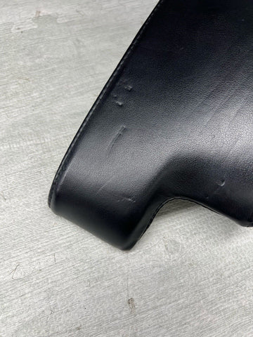 01-06 BMW E46 M3 Center Console Armrest Arm Rest Black Leather