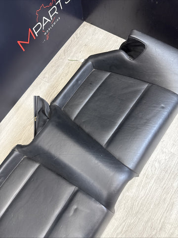 2001-2006 BMW E46 M3 Convertible Rear Seat Bottom Bench Black Napa Leather OEM