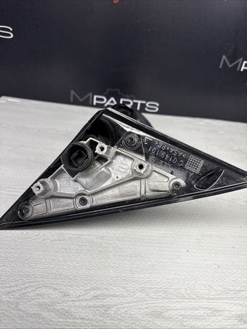 08-13 BMW E92 E93 M3 Left Driver Heated Fold Mirror Assembly Gloss Black No Cap