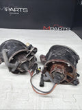 01-06 BMW E46 M3 Front Left Right Passenger Driver Bumper Fog Lights Clear OEM