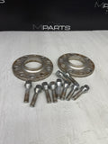 12.5MM Spacers + Extended Bolts PAIR 5x120 BMW E SERIES