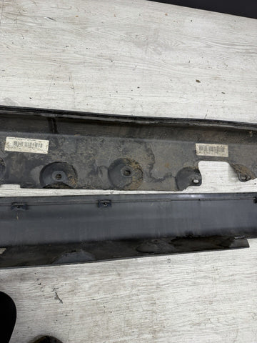 01-06 BMW E46 M3 Rocker Panel Side Skirts OEM Jet Black