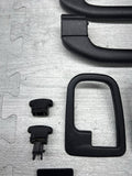 (4) Door Handles Headliner Trims 1996-1999 BMW E36 Coupe Interior Black OEM