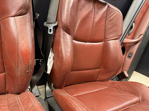 08-13 BMW E93 M3 Convertible Complete Interior Seats Fox Red