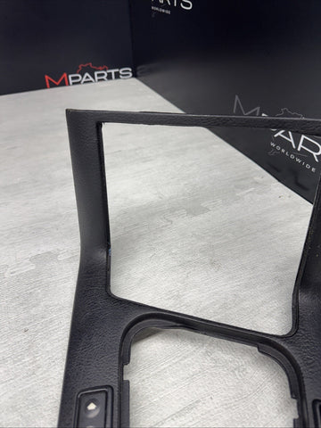 92-99 BMW E36 3 Series Center Console Armrest Trim Cover Black Coupe