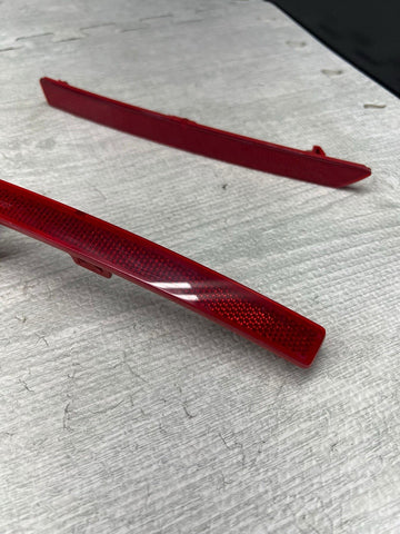 BMW 15-20 F80 F82 F83 M3 M4 Rear Bumper Reflectors Pair OEM