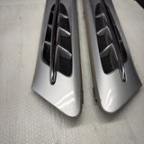 98-02 BMW Z3 M Z3M Fender Hood Vent Grilles Grilles Pair OEM Silver