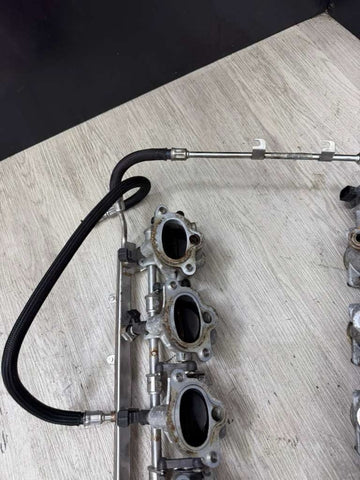 06-10 BMW E60 E63 E64 M5 M6 S85 V10 ITB Throttle Bodies Body Set Complete OEM