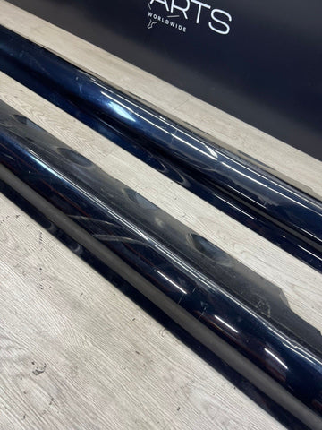 01-06 BMW E46 M3 Rocker Panel Side Skirts OEM Carbon Black