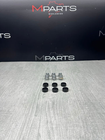 01-13 BMW E46 E90 E92 E93 M3 Shock Tower Strut Braces Bar OEM Nuts & Caps