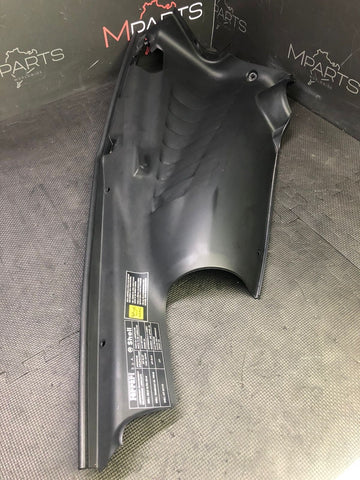 Engine Motor Cover Shield Panel Black 19-23 Ferrari F8 Tributo