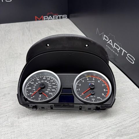 BMW E90 E92 E93 M3 Gauge Cluster Instrument Panel Speedo Manual OEM 08-13 *Flaw*
