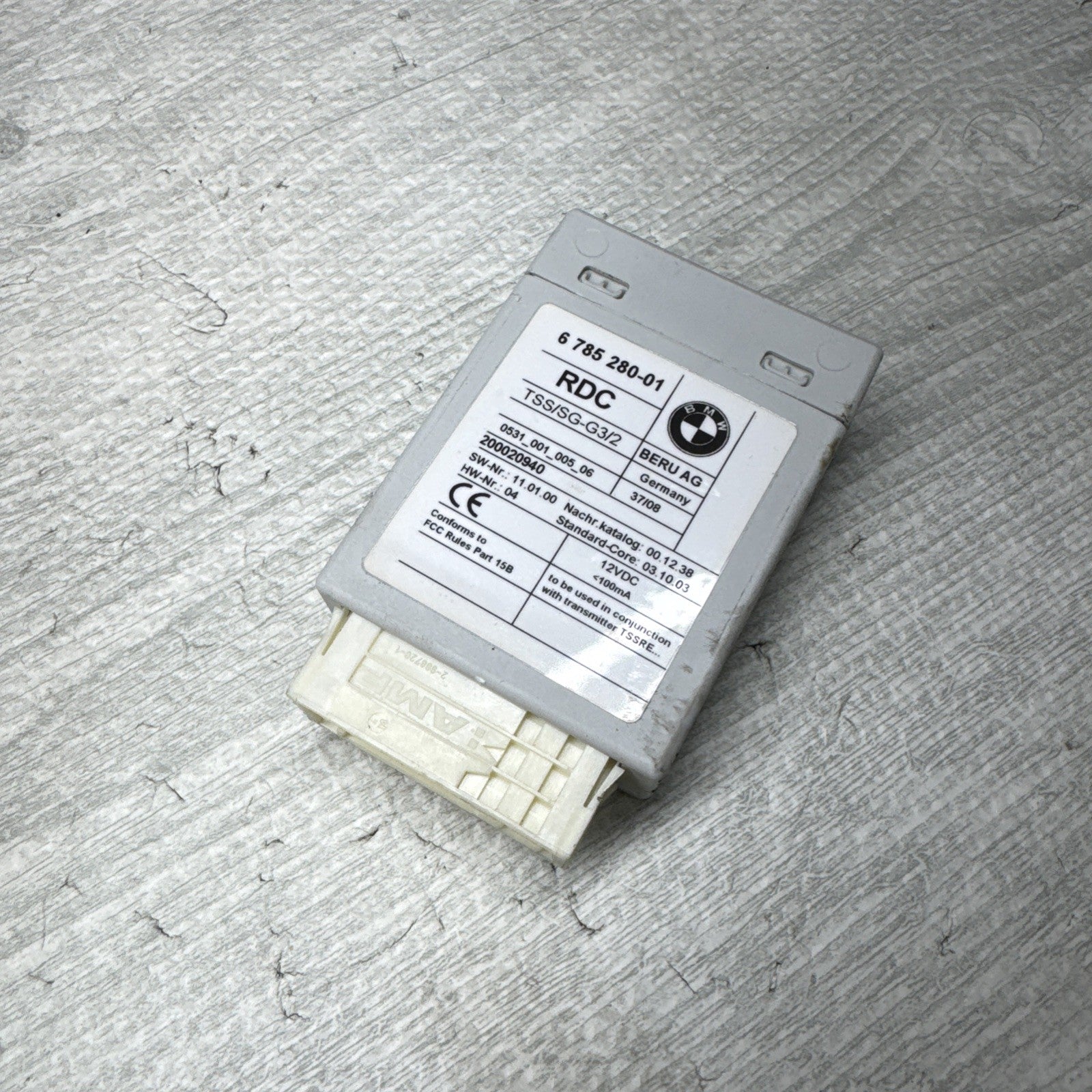 BMW E88 E90 E60 E63 E70 E85 Tire Pressure Monitor RDC Control Module U ...