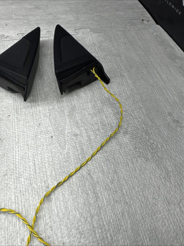 08-13 BMW E92 E93 FRONT DOOR PREMIUM SOUND SPEAKERS TWEETER COVER TWEETERS