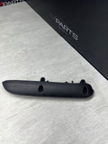 BMW 01-06 E46 M3 Coupe Left Driver Rear Armrest Brushed Aluminum OEM