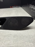 NEW 01-06 BMW 325CI E46 FRONT LEFT SIDE DOOR INNER HANDLE W/ SPEAKER COVER OEM