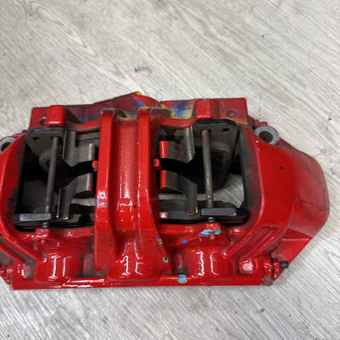 21-25 OEM BMW G80 G82 M3 M4 Front Passenger Side Brake Caliper Brembo Red