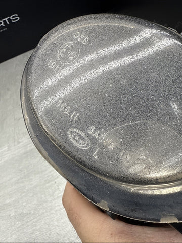 01-06 BMW E46 M3 Front Left Driver Bumper Fog Light Clear OEM *Faded/Pitted Lens