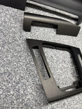 01-06 BMW E46 M3 Convertible Interior Armrests Trim Set Titan Shadow Grey