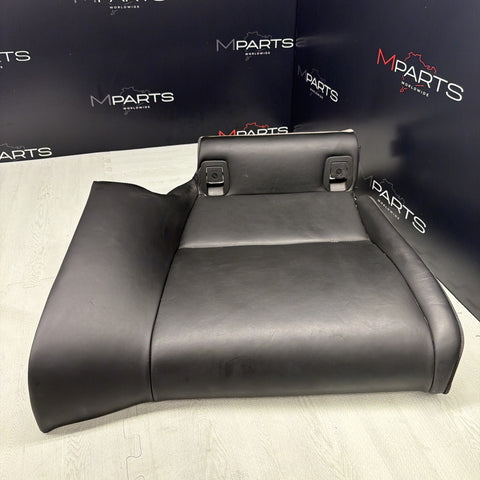 08-13 BMW E92 M3 Coupe Right Passenger Rear Seat Bottom Bench Pad Black Leather