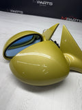 01-06 BMW E46 M3 Side View Door Mirrors Pair Phoenix Yellow
