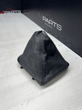 BMW E46 323 325 330 M3 Leather Shift Shifter Tri Stitch Boot Cover + Ring