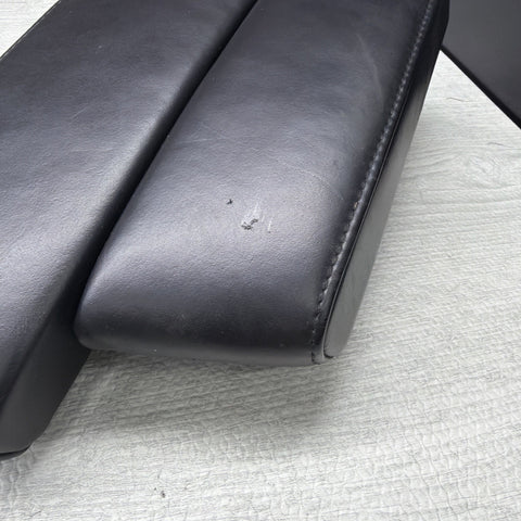 08-13 BMW E90 E92 E93 M3 Armrest Black Leather OEM